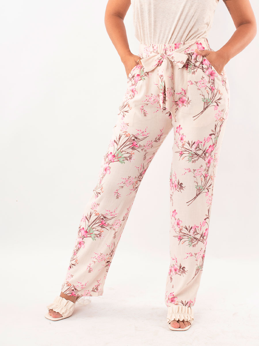 PANTALÓN DULCE FLOREADO